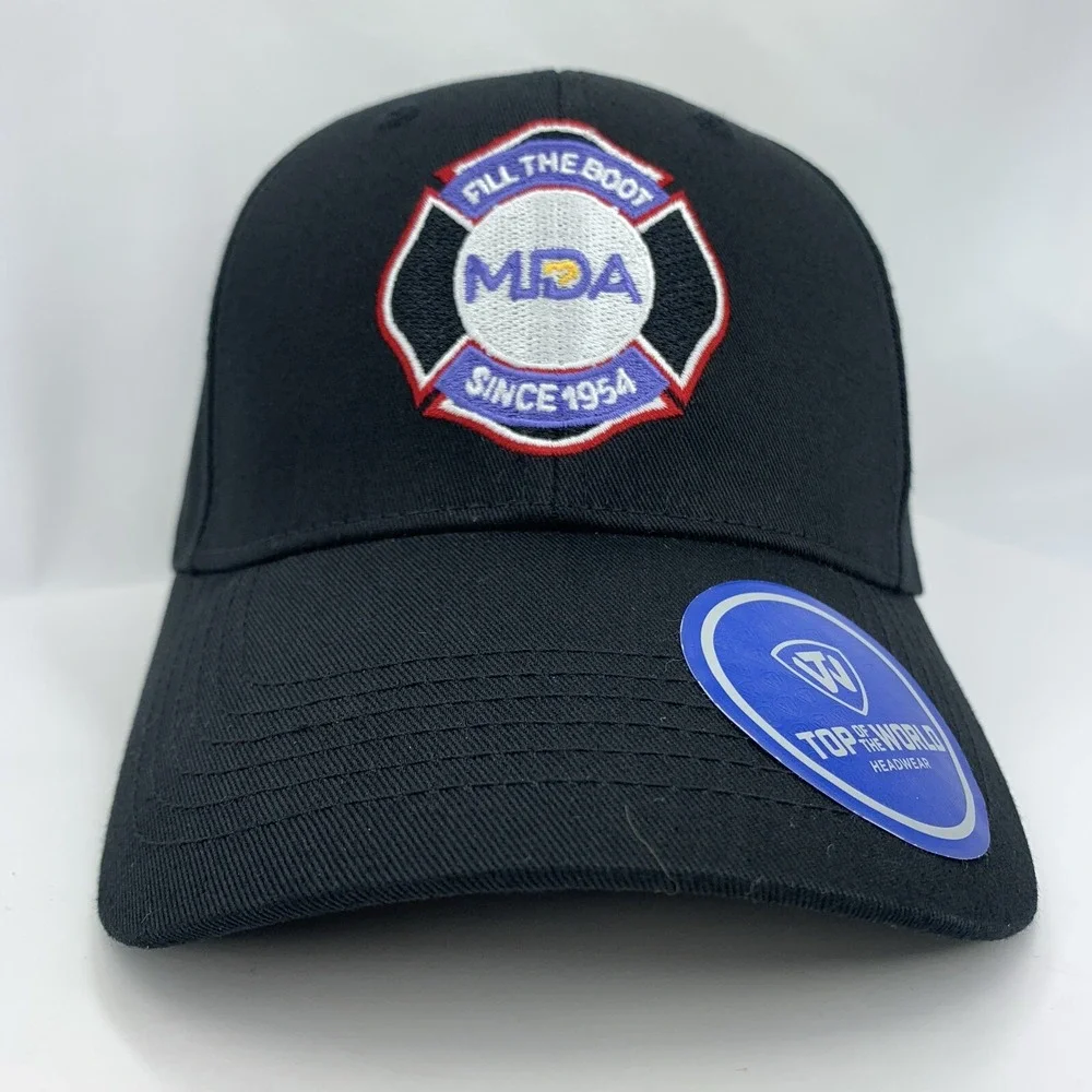MDA Fill The Boot Hat Oklahoma 2017 Black Adjustable OSFM Baseball Cap TOW